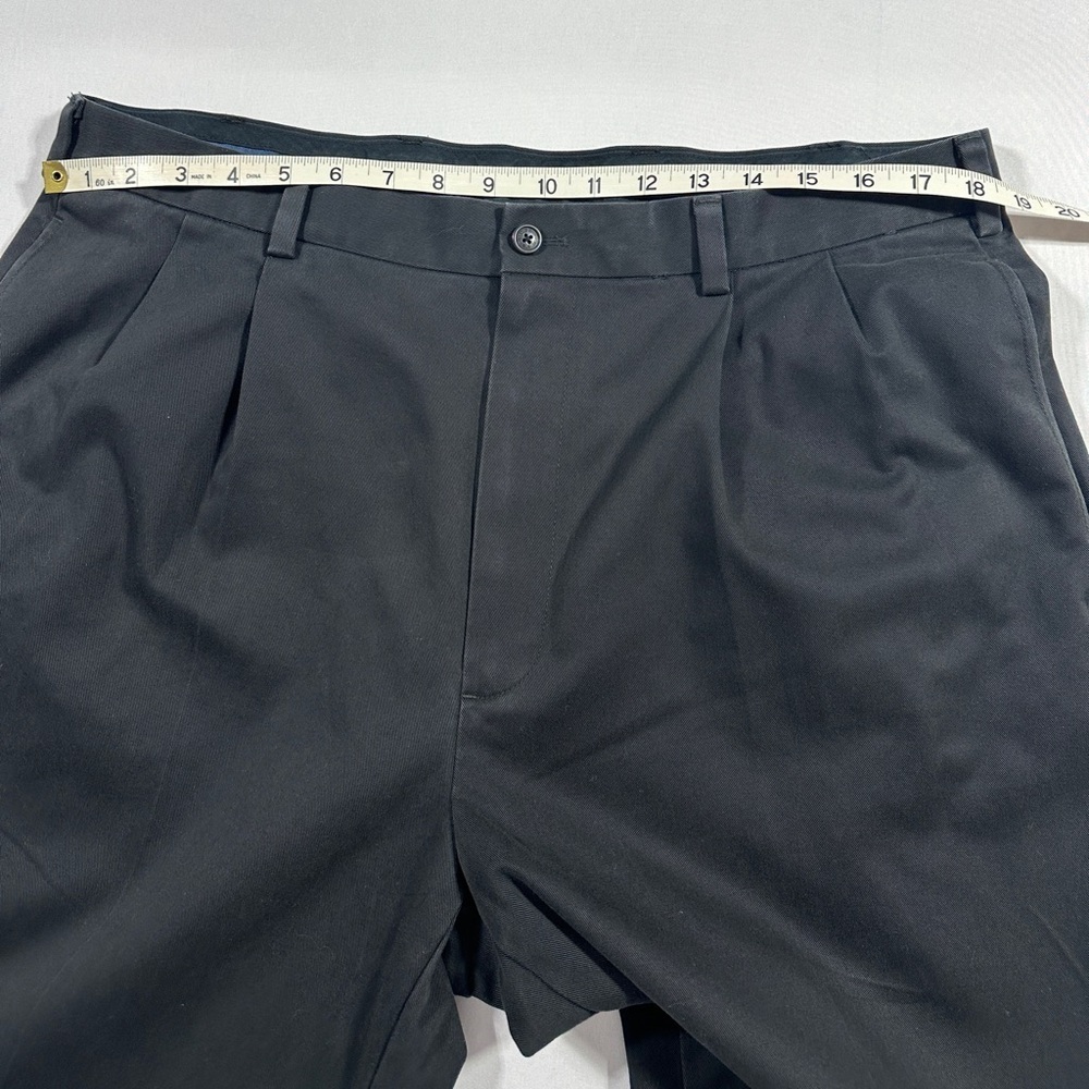 Men’s Brooks Brothers Advantage Chino Elliot (Size W37 L34) Black Color​​​ - Picture 3 of 7